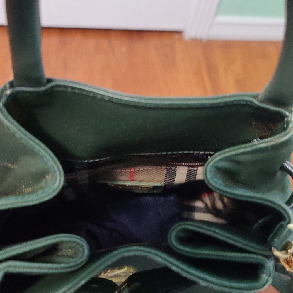 Burberry bucket leather backpack - Picture 3 of 5